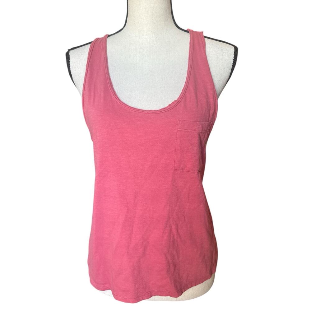 American Eagle Outfitters Women's‎ S Pink Tank Top Cotton Casual Activewear NWT